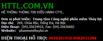 Hệ thống thông tin Thủy lợi